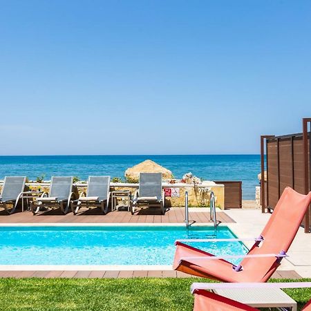 Espera Luxury Beach Front Residence With Pool & Bbq, By Thinkvilla Rethymno (Crete) Exterior photo
