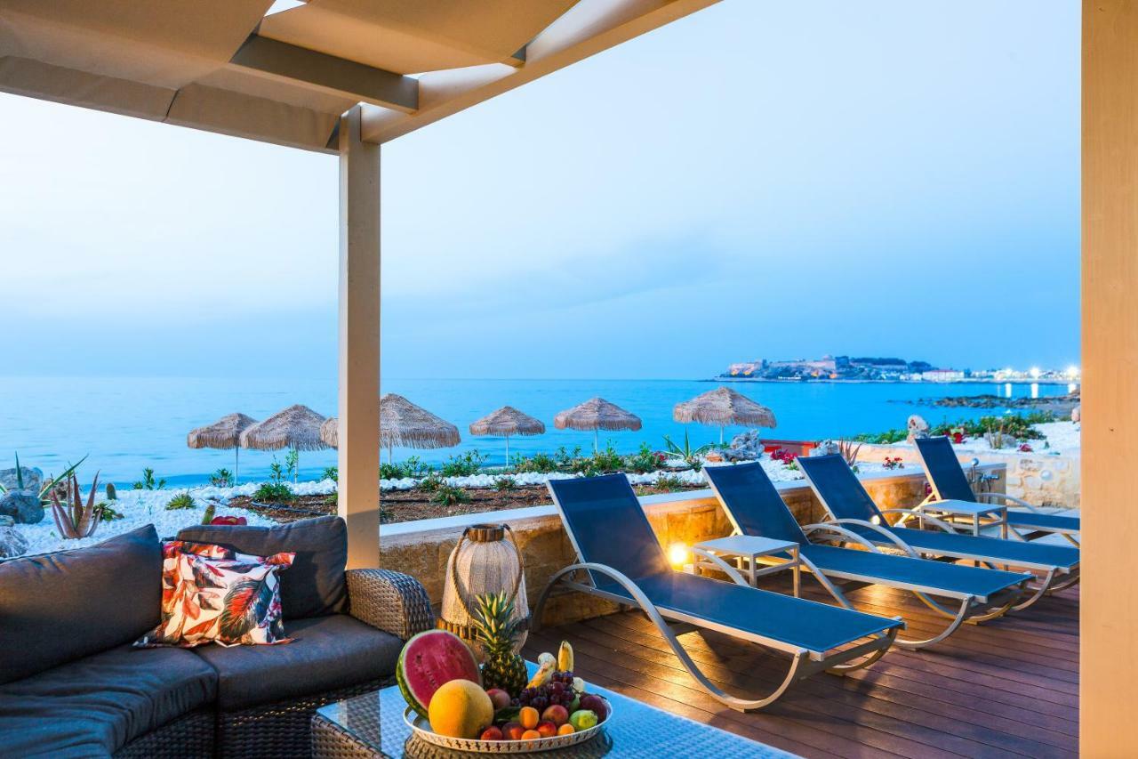 Espera Luxury Beach Front Residence With Pool & Bbq, By Thinkvilla Rethymno (Crete) Exterior photo