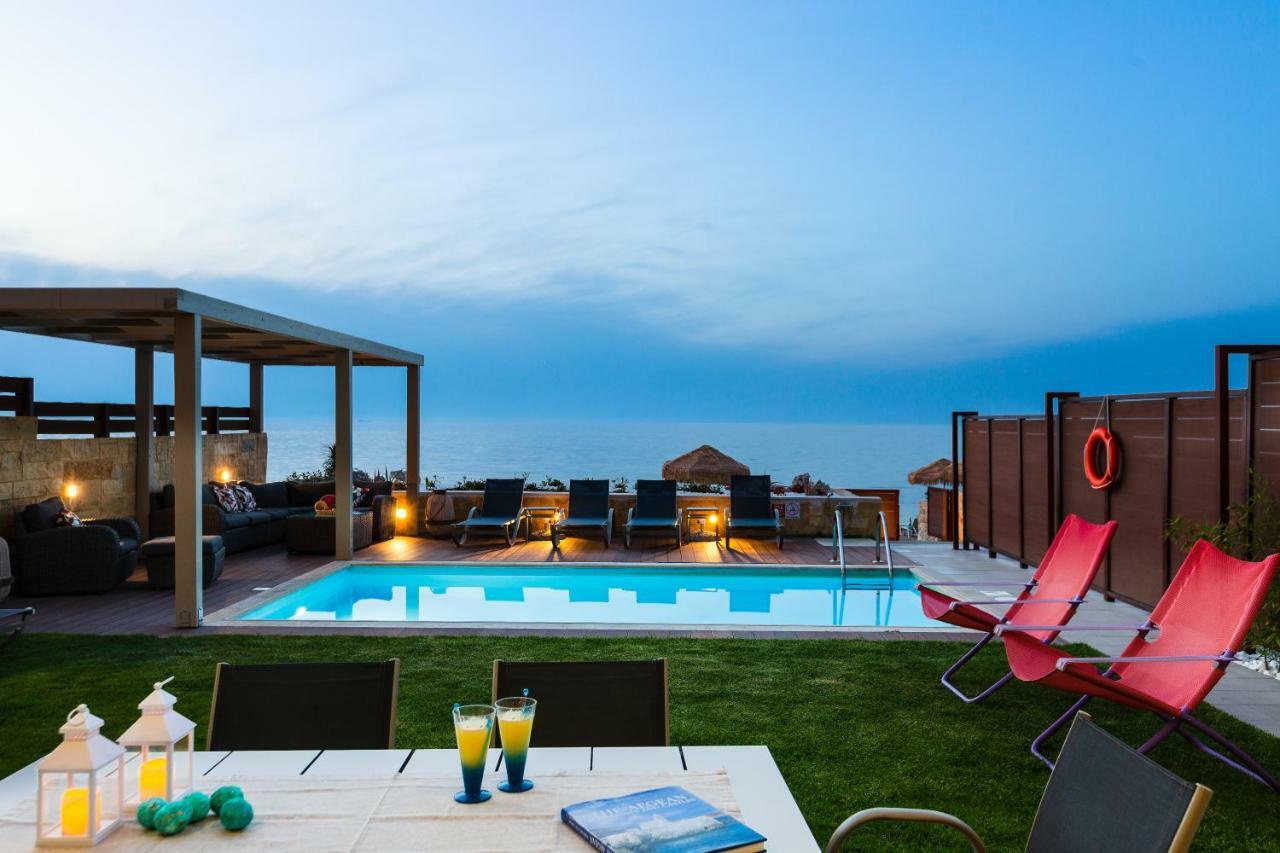 Espera Luxury Beach Front Residence With Pool & Bbq, By Thinkvilla Rethymno (Crete) Exterior photo