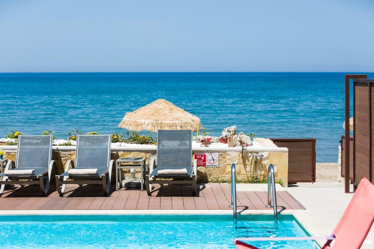 Espera Luxury Beach Front Residence With Pool & Bbq, By Thinkvilla Rethymno (Crete) Exterior photo