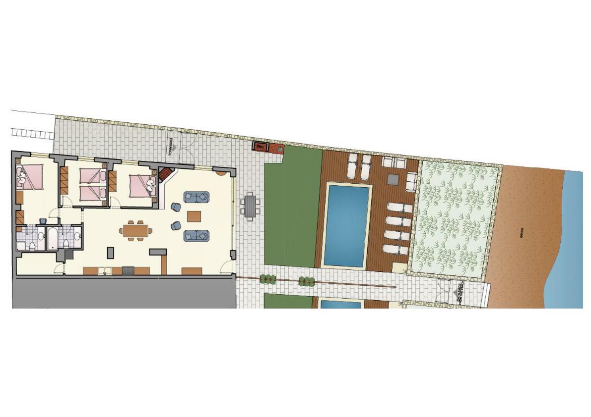 Espera Luxury Beach Front Residence With Pool & Bbq, By Thinkvilla Rethymno (Crete) Exterior photo