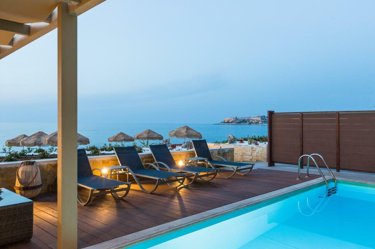 Espera Luxury Beach Front Residence With Pool & Bbq, By Thinkvilla Rethymno (Crete) Exterior photo