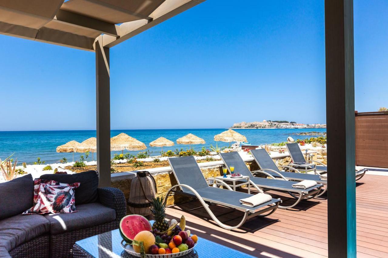 Espera Luxury Beach Front Residence With Pool & Bbq, By Thinkvilla Rethymno (Crete) Exterior photo