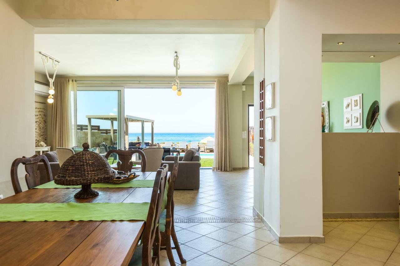 Espera Luxury Beach Front Residence With Pool & Bbq, By Thinkvilla Rethymno (Crete) Exterior photo